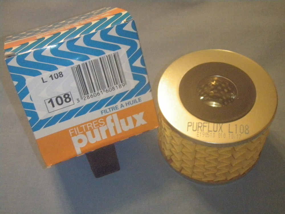 Citroen DS Purflux Oil filter only. N223/1 